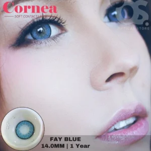 Cornea Fay Blue Color Contact Lens, Disposable cosmetic eye lens
