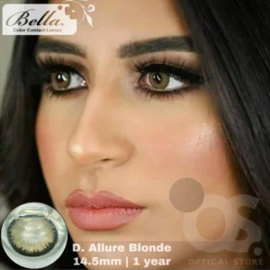 Bella Diamond Allure Blonde Color Contact Lens, Disposable cosmetic eye lens