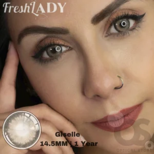 Freshlady Giselle with Color Contact Lens, Disposable cosmetic eye lens