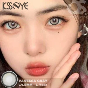 KSSEYE Vanessa Gray Color Contact Lens, Disposable cosmetic eye lens