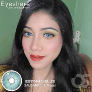 EYESHARE Estonia Blue Color Contact Lens, Disposable cosmetic eye lens