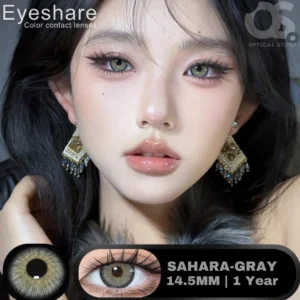 EYESHARE Sahara Gray Color Contact Lens, Disposable cosmetic eye lens